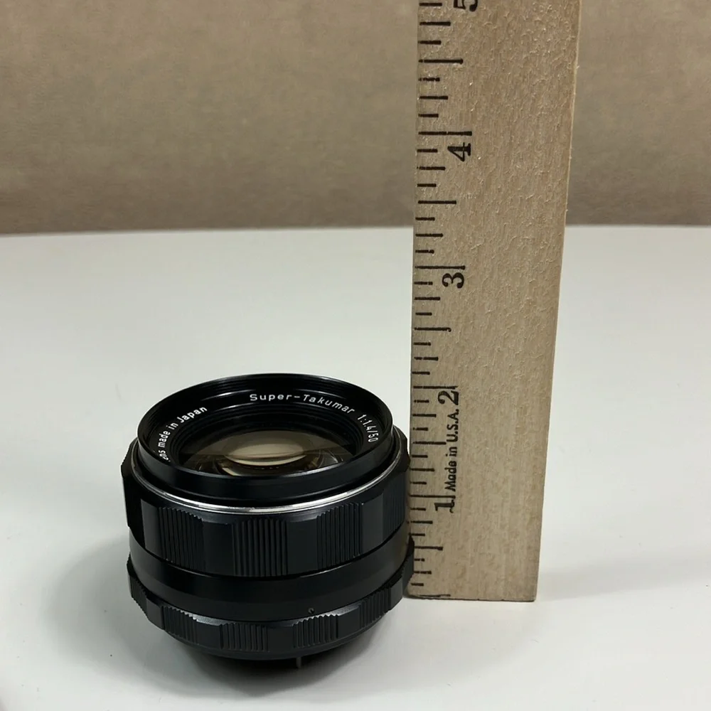 8 Elements Asahi Pentax Super Takumar 50mm F/1.4 Lens M42‎ Untested